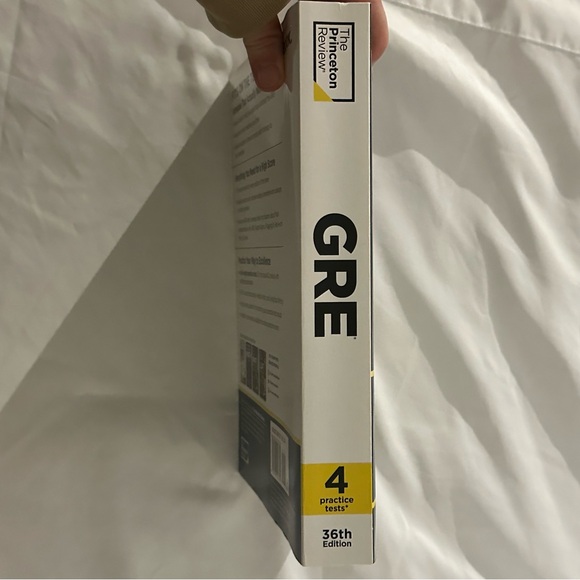 Graduate School Test Preparation: Princeton Review GRE Prep, 36th Edition - Picture 2 of 3